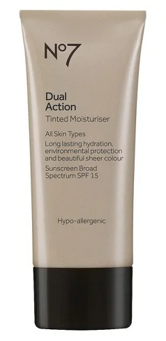 Kem dưỡng ẩm No7 Dual Action Tinted Moisturizer Spf 15