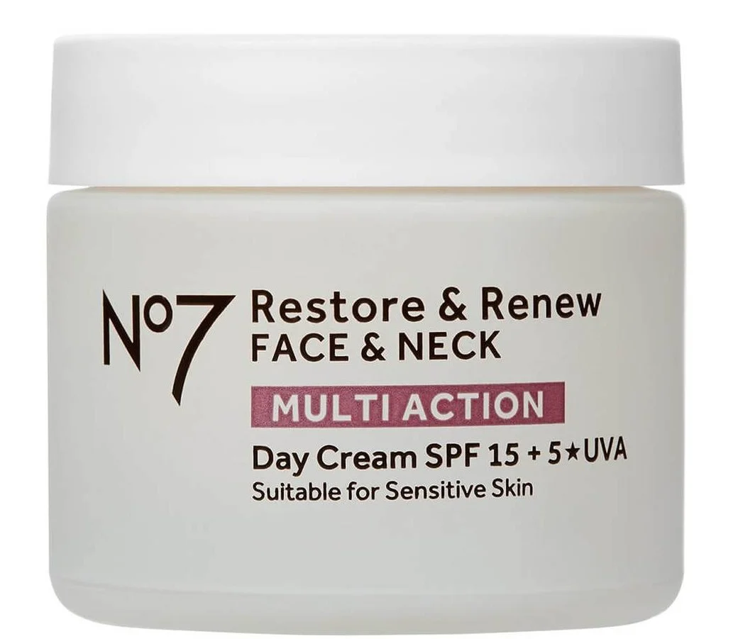No7 Laboratories Restore & Renew Multi Action Day Cream SPF 15 + 5* UVA