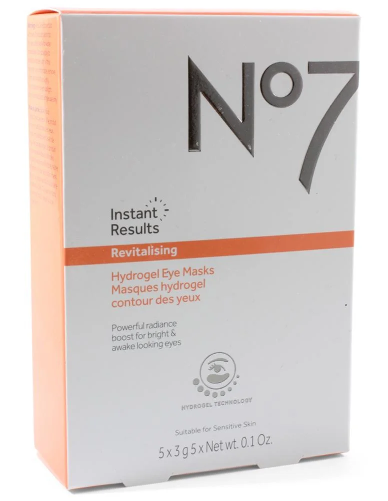 No7 Revitalizing Hydrogel Eye Masks
