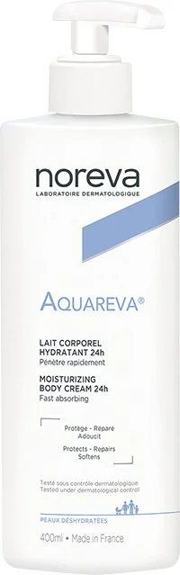 Kem dưỡng thể Noreva Aquareva Moisturizing Body Cream 24H
