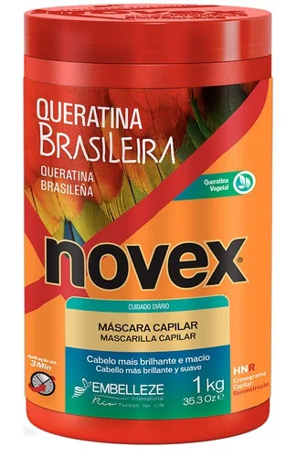 Novex Queratina Brasileira Máscara