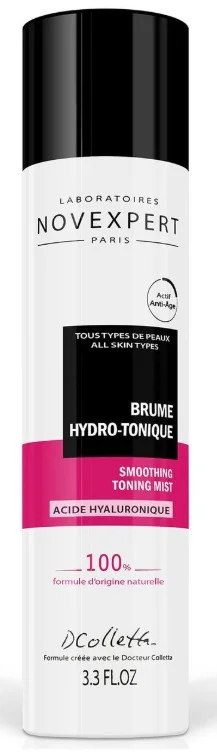 Xịt thơm Novexpert Smoothing Toning Mist With Hyaluronic Acid