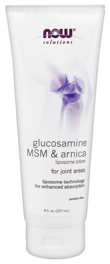 now Glucosamine Msm Arnica Lotion