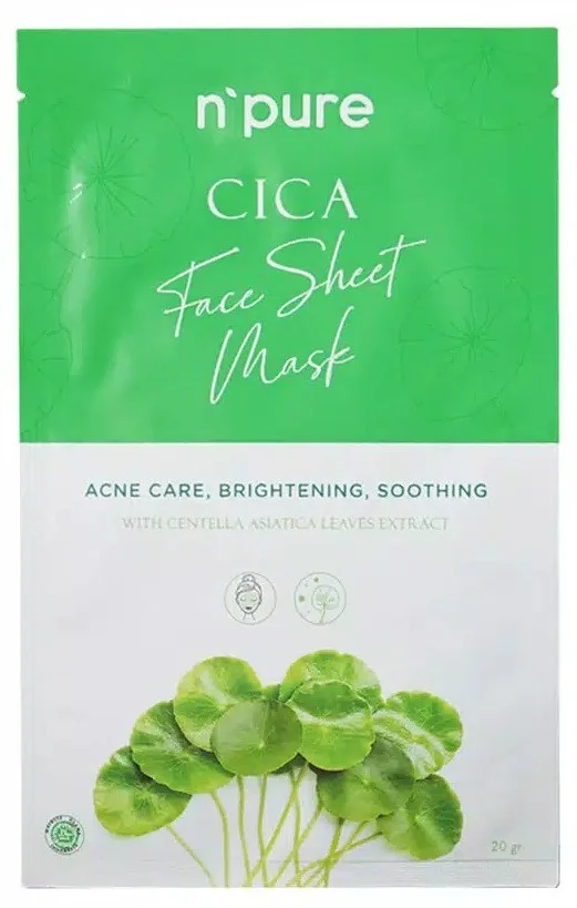 Mặt nạ N'Pure Cica Face Sheet Mask