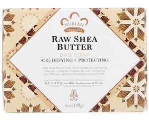 Xà phòng Nubian Heritage Raw Shea Butter Bar Soap