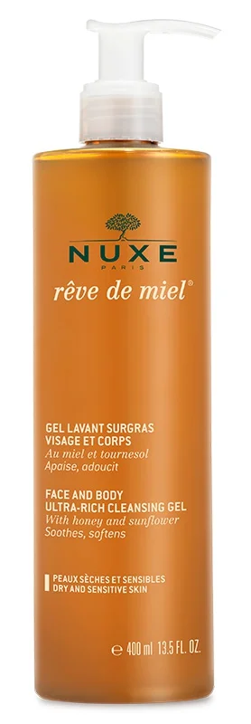 Nuxe Reve De Miel Face And Body Ultra-Rich Cleansing Gel