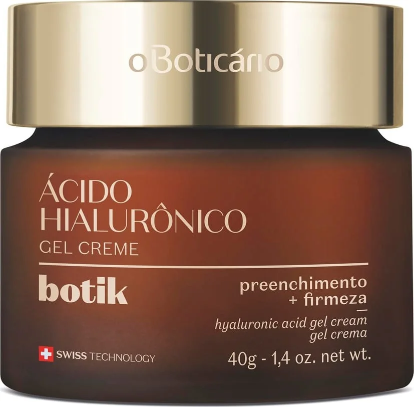 O Boticário Gel Creme Facial Firmador Ácido Hialurônico Botik
