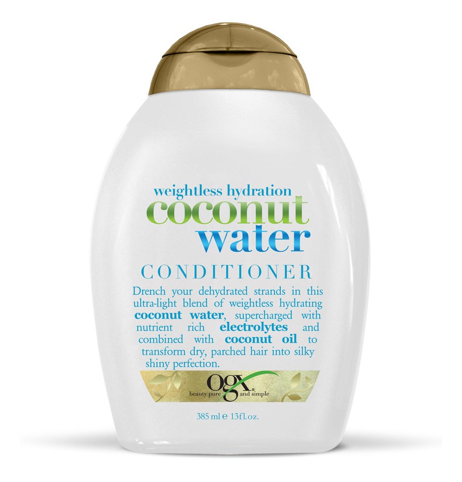 Full ingredients list OGX Weightless Hydration Coconut Water
