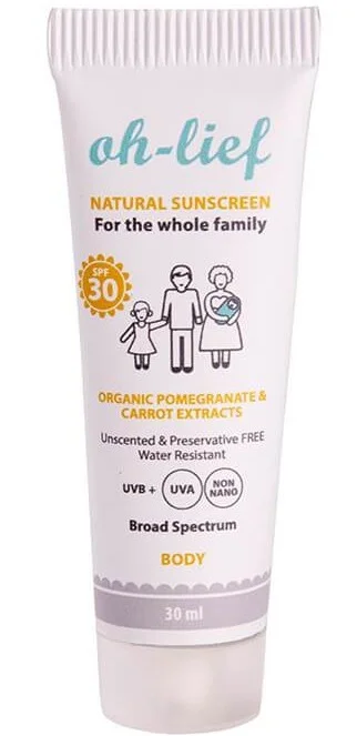 Oh Lief Body Mineral Sunscreen