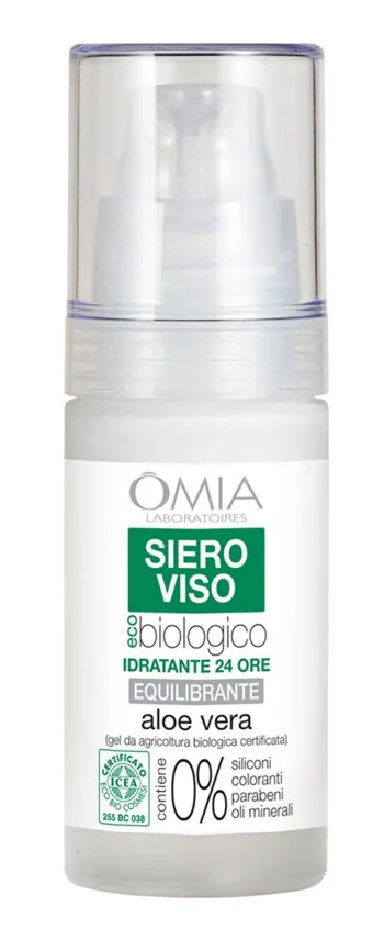 OMIA Siero Viso Eco-Biologico Con Aloe Vera