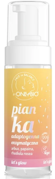 ONLYBIO Face In Balance Adaptogenic Enzymatic Face Foam