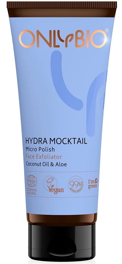 ONLYBIO Hydra Mocktail Micro Polish Face Exfoliator Scrub