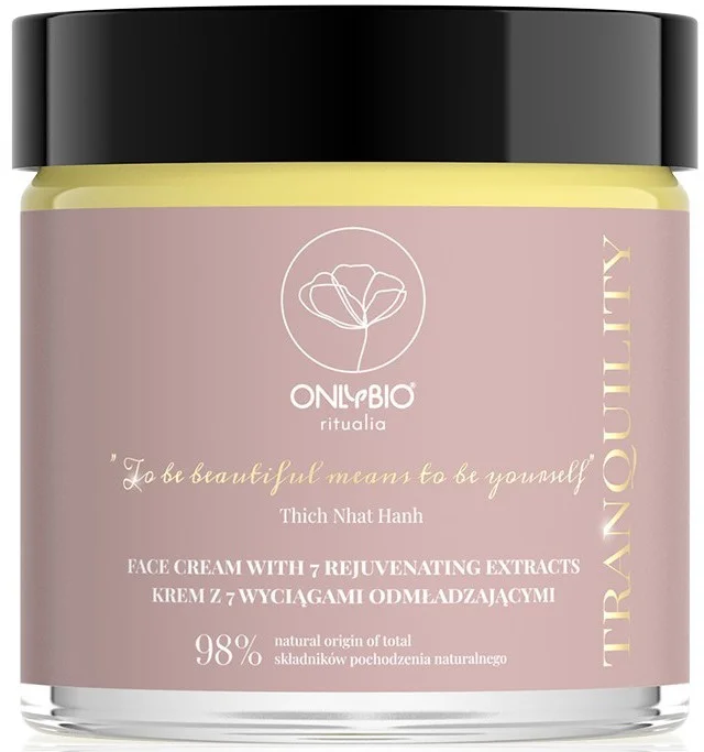 ONLYBIO Ritualia Tranquility Face Cream With 7 Rejuvenating Extracts