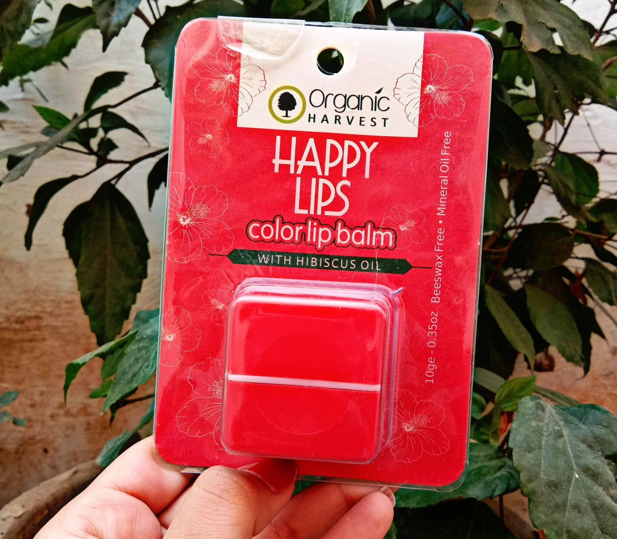 Son dưỡng Organic Harvest Happy Lips Colour Lip Balm