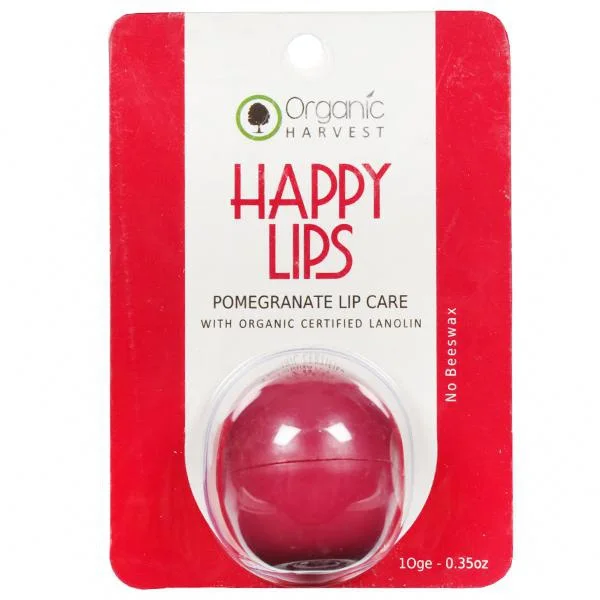 Organic Harvest Happy Lips Pomegranate Lip Balm
