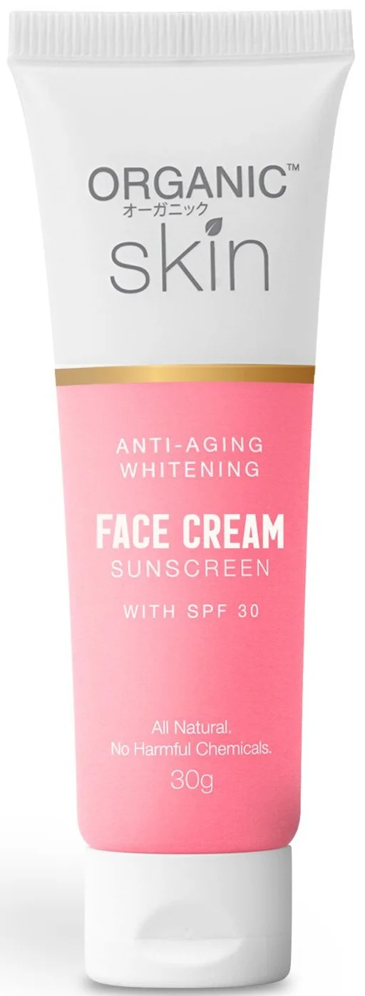 Kem Organic Skin Japan Anti Aging Whitening Face Cream Collagen