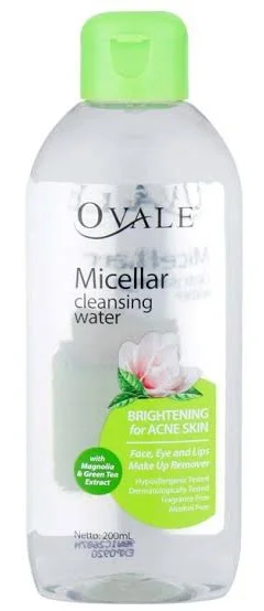 Ovale Micellar Cleansing Water Brightening For Acne Skin