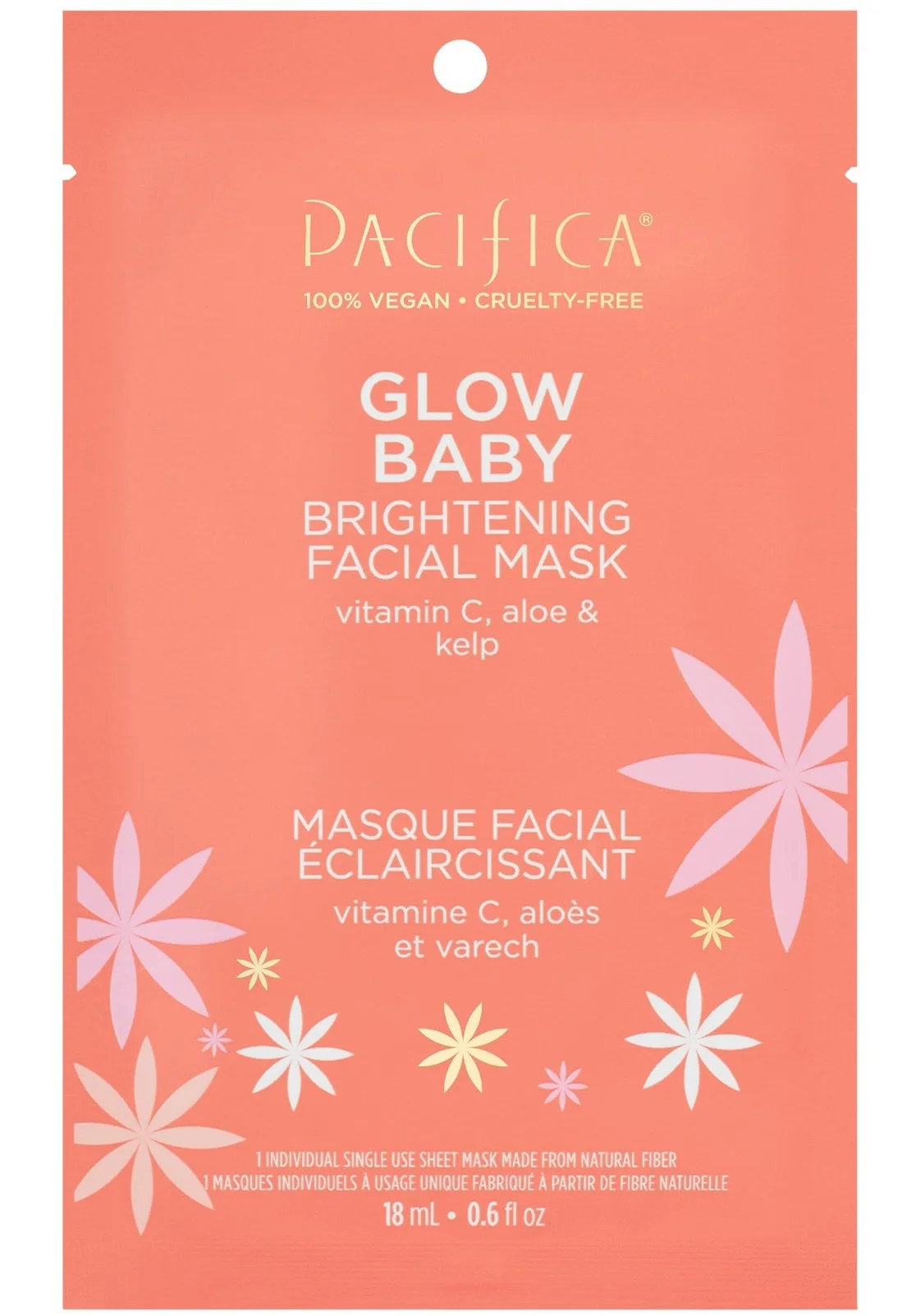 Mặt nạ Pacifica Glow Baby Brightening Facial Mask