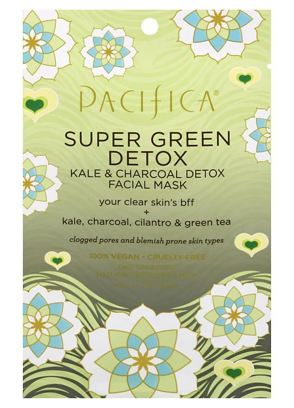 Mặt nạ Pacifica Super Green Detox Kale And Charcoal Facial Mask