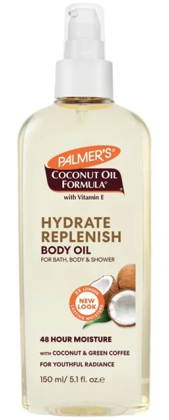 Dầu dưỡng Palmer's Coconut Oil Formula Hydrate Replenish Body Oil