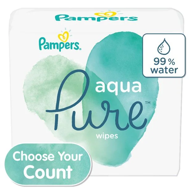 Pampers Aqua Pure Baby Wipes