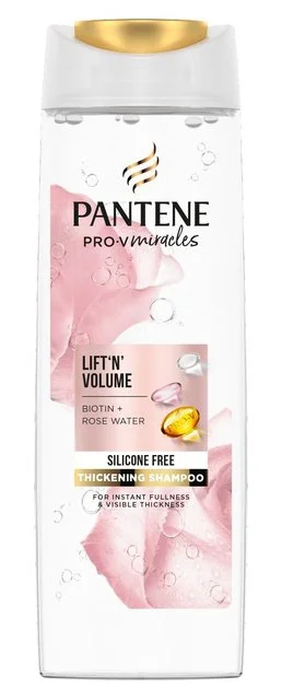 Dầu gội Pantene Pro-V Miracles Lift&Volume Biotin + Rosewater Shampoo
