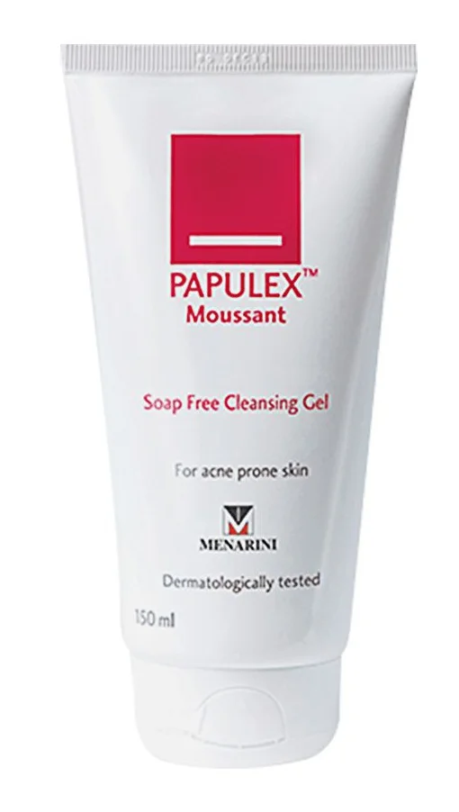Gel rửa mặt Papulex Moussant Soap Free Cleansing Gel