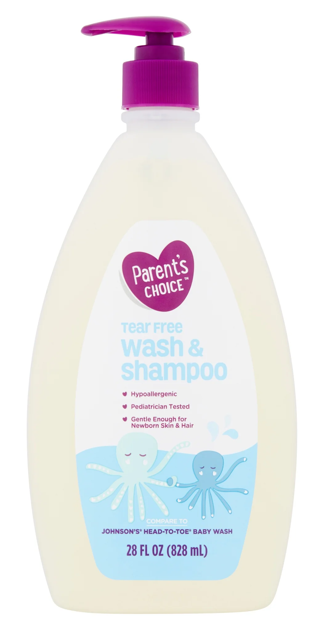 Parent's Choice Tear Free Baby Wash & Shampoo