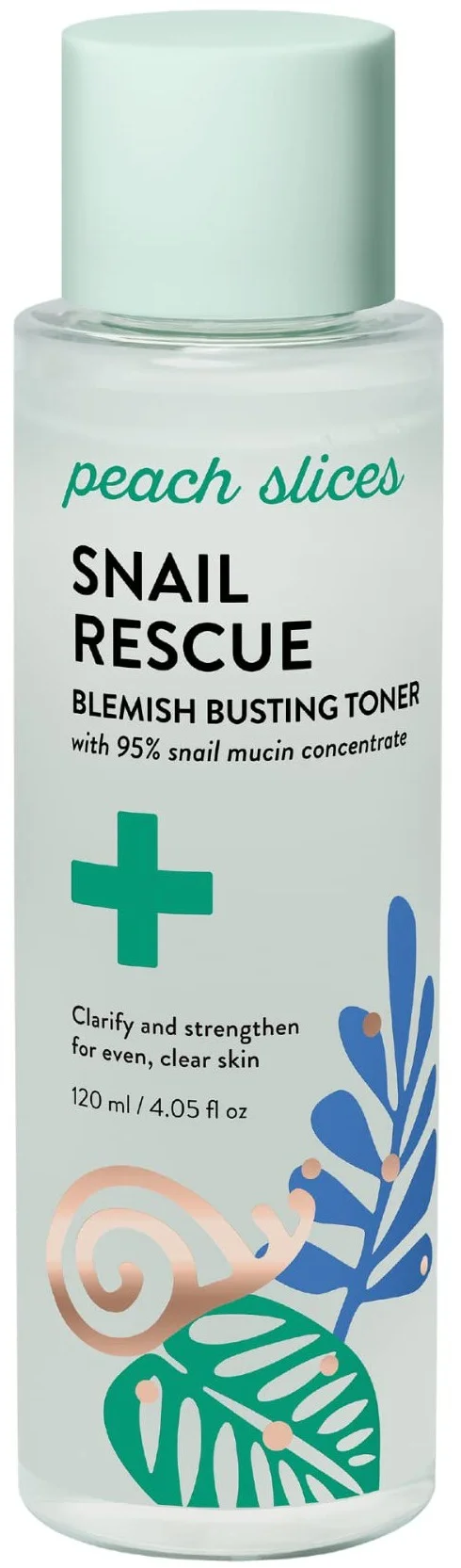Nước hoa hồng Peach & Lily Peach Slices Snail Rescue Blemish Busting Facial Toner With Snail Mucin