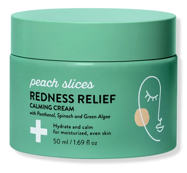 Peach Slices Redness Relief Calming Cream