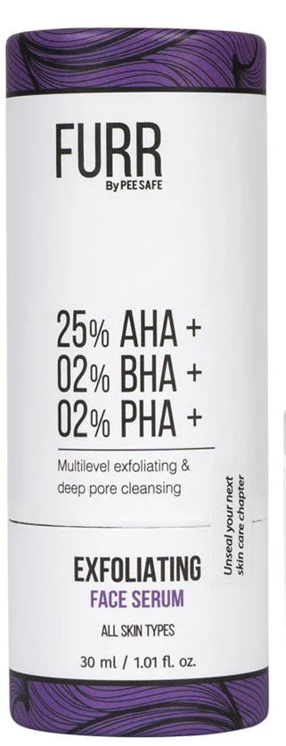 Tinh chất Pee Safe Furr Exfoliating Face Serum (25% AHA, 02% BHA & 02% PHA) –