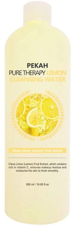 pekah Pure Therapy Cleansing Water Lemon