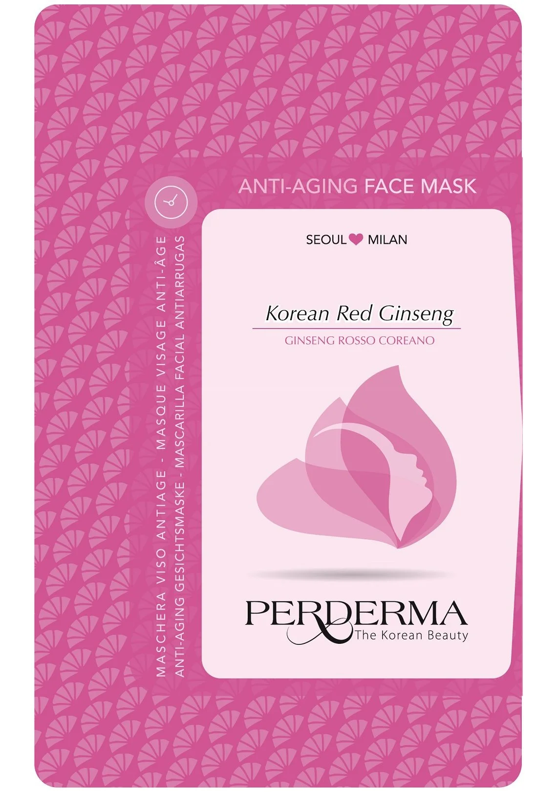 PERDERMA Anti-Aging Face Mask With Korean Red Ginseng