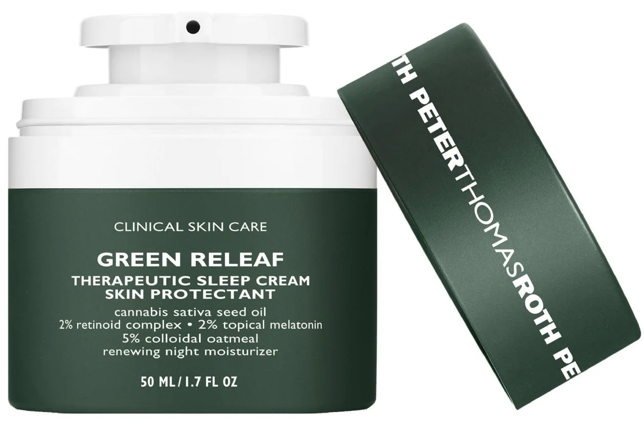 Peter Thomas Roth Green Releaf Therapeutic Sleep Cream Skin Protectant