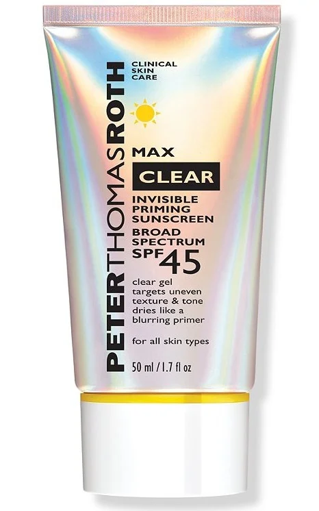 Peter Thomas Roth Max Clear Invisible Priming Sunscreen Broad Spectrum SPF 45