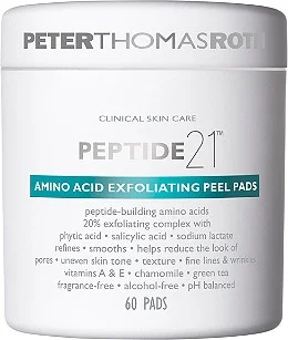 Peter Thomas Roth Peptide 21 Amino Acid Exfoliating Peel Pads