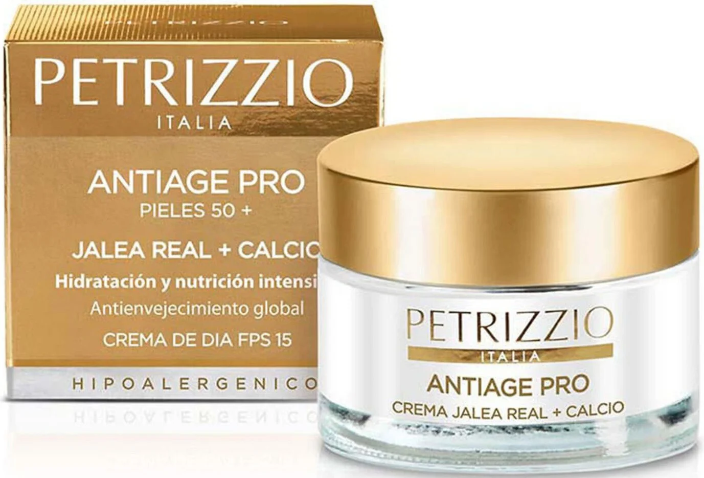 Petrizzio Dermo Italia Jalea Real + Calcio Antiage Pro