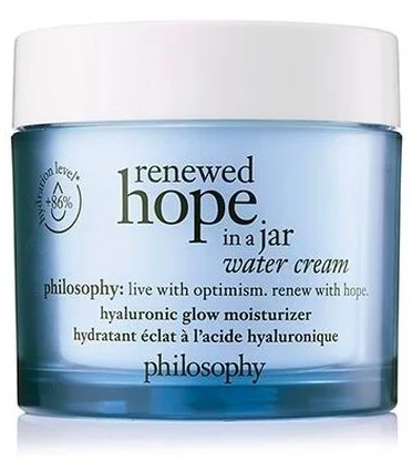 philosophy Renewed Hope In A Jar Water Cream Hyaluronic Glow Moisturizer