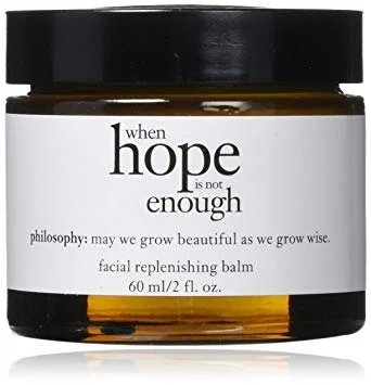 philosophy when hope is not enough facial replenishing balm