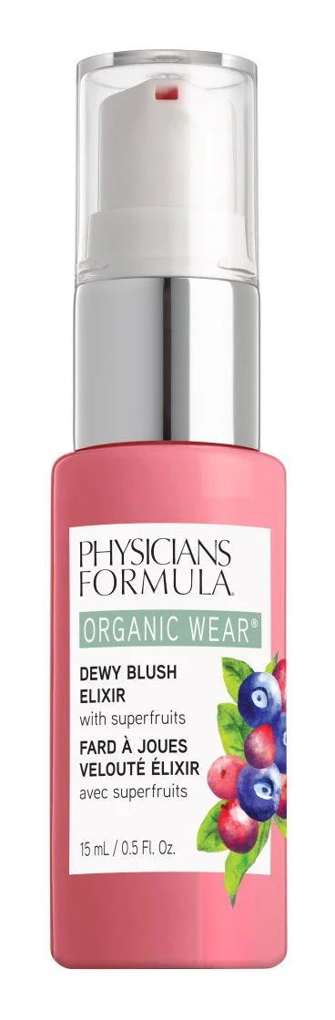 Phấn má hồng Physicians Formula Organic Wear Dewy Blush Elixir, Pink Berry