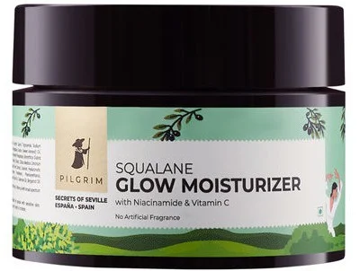 Pilgrim Squalane Glow Moisturizer With Niacinamide And Vitamin C