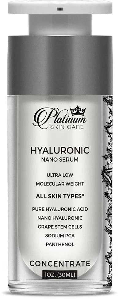 Tinh chất Platinum Skincare Hyaluronic Nano Grape Stem Serum