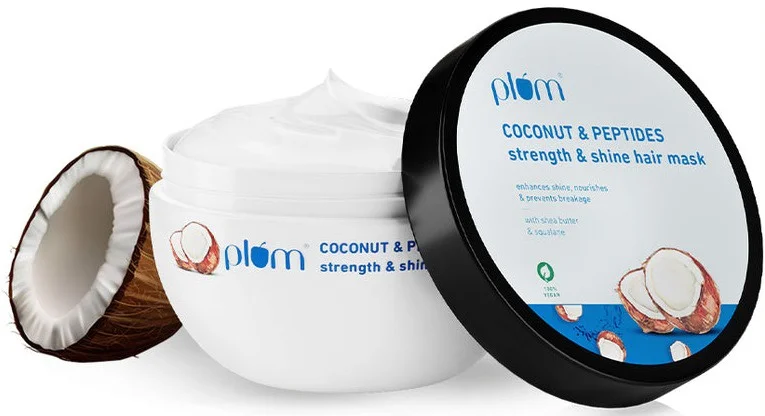 Mặt nạ ủ tóc Plum Coconut & Peptides Strength & Shine Hair Mask