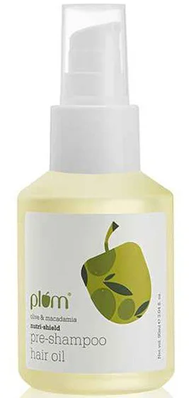 Plum Olive & Macadamia Nutri-Shield Pre-Shampoo Hair Oil