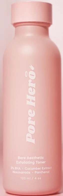 Nước hoa hồng Pore Hero Bare Aesthetic Exfoliating Toner