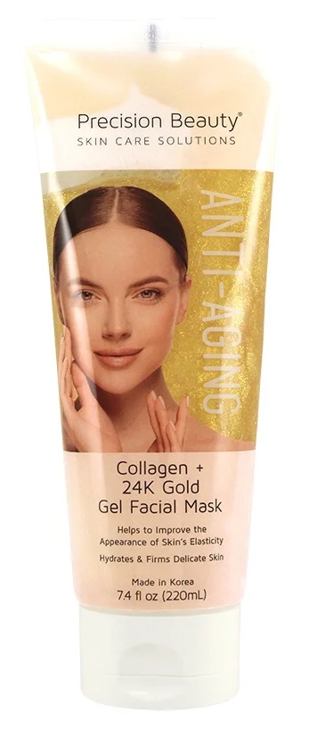 Precision Beauty Collagen + 24K Gold Gel Facial Mask