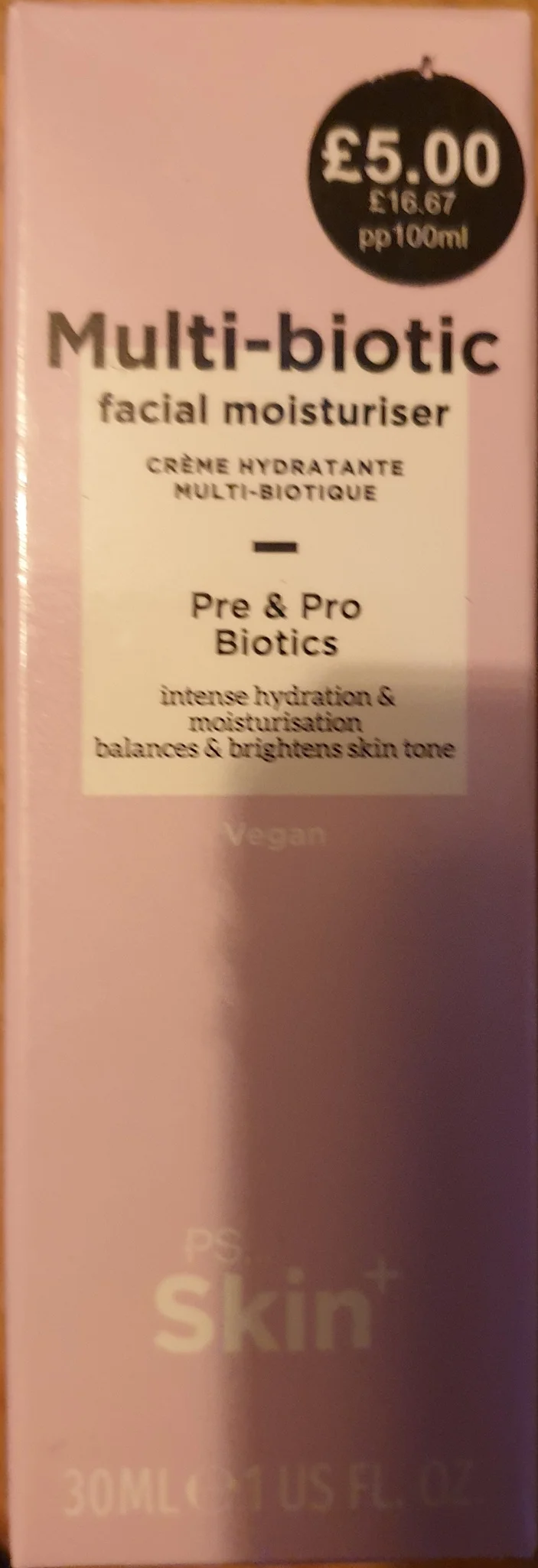 Dưỡng ẩm PS Multi Biotic Facial Moisturiser