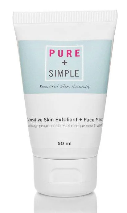 Mặt nạ Pure and Simple Sensitive Skin Exfoliant And Mask
