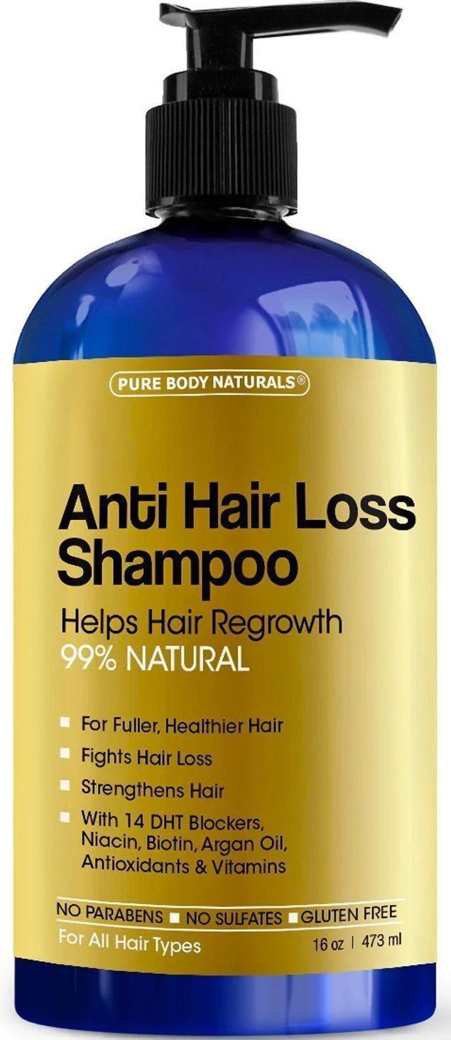 Dầu gội Pure Body Naturals Hair Loss Shampoo