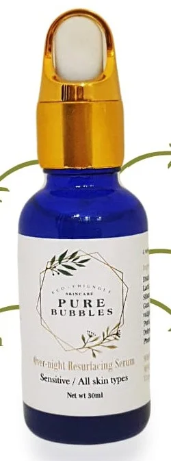 Pure Bubbles Overnight Resurfacing Serum